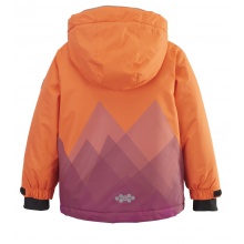 Killtec Winterjacke KW 106 (winddicht, wasserdicht, Schneefang, PFC-frei) neonorange Kleinkinder